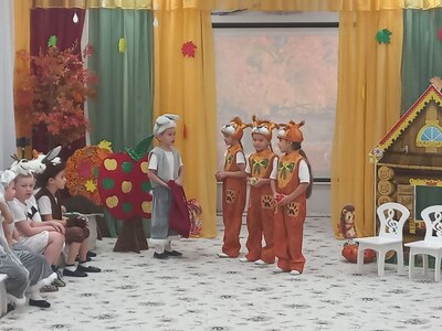 Проведение осенних развлечений